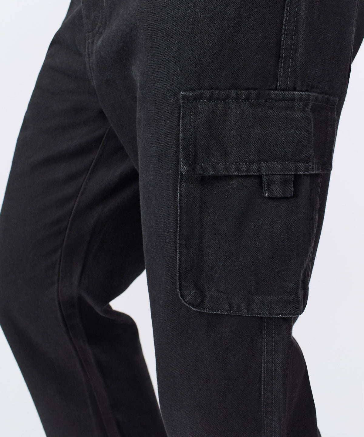 Classic Utility Cargo Pants - Black