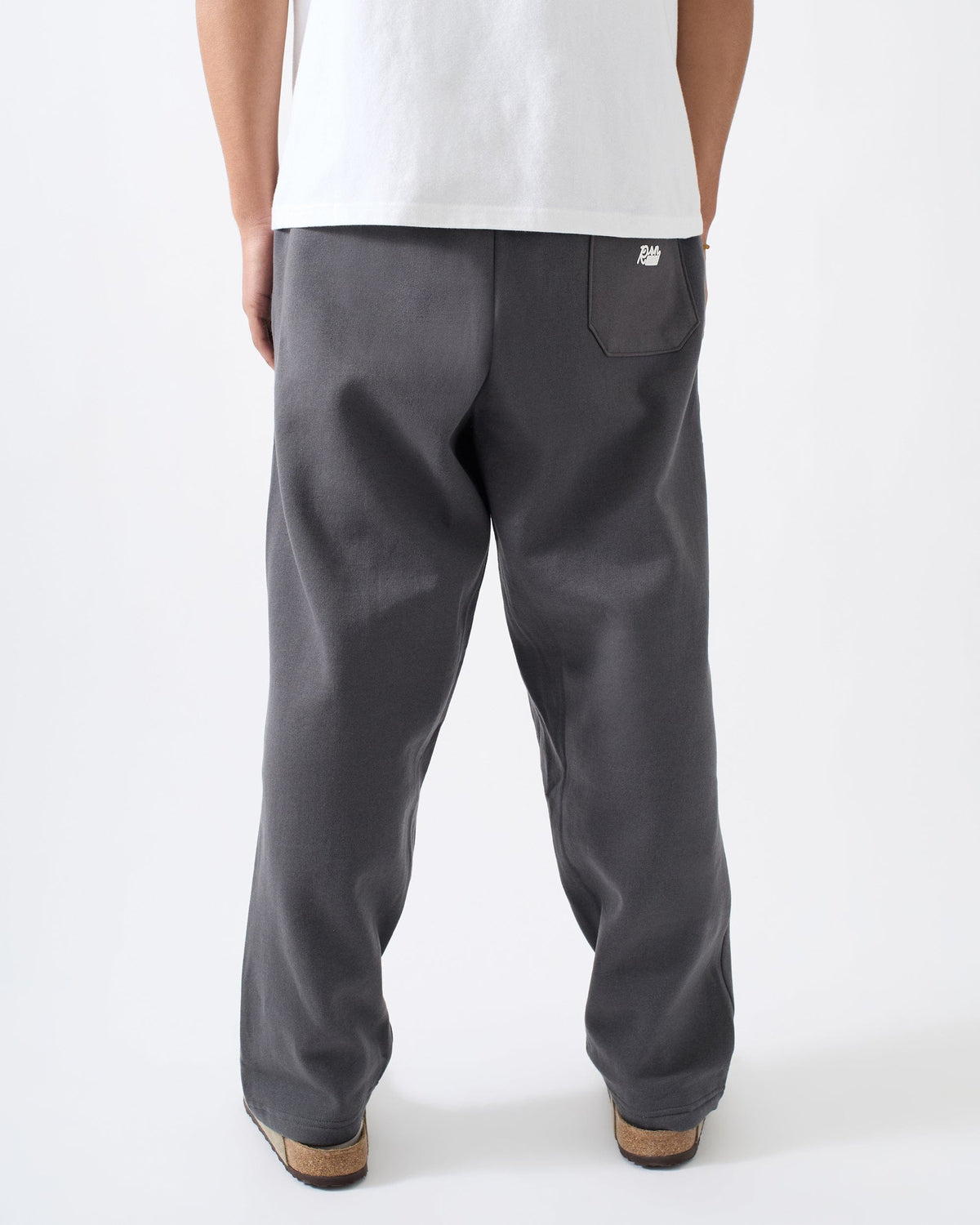 Classic Open Hem Pant - Dark Grey