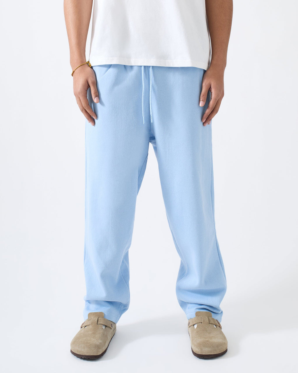 Classic Open Hem Pant - Blue