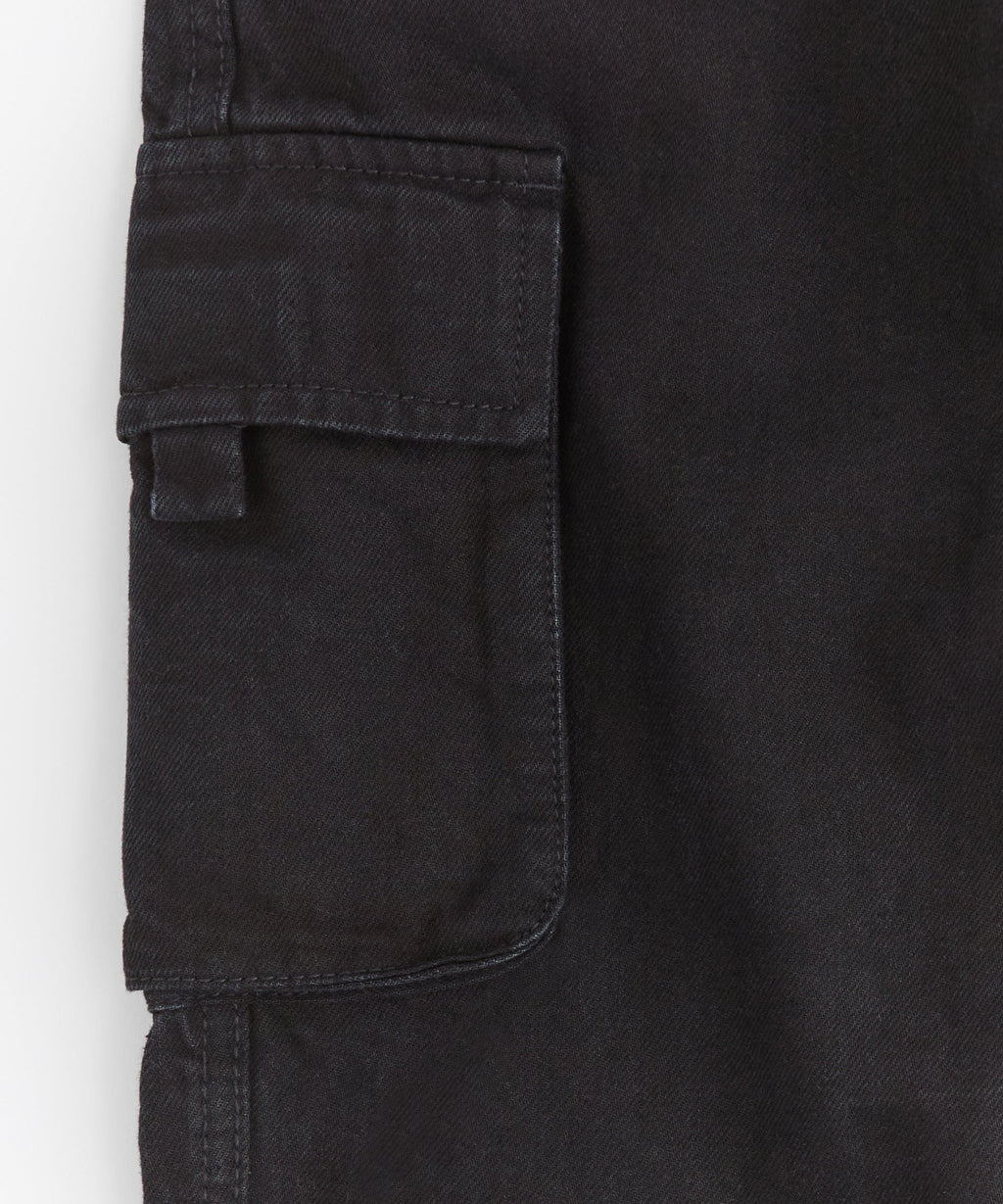 Classic Utility Cargo Pants - Black