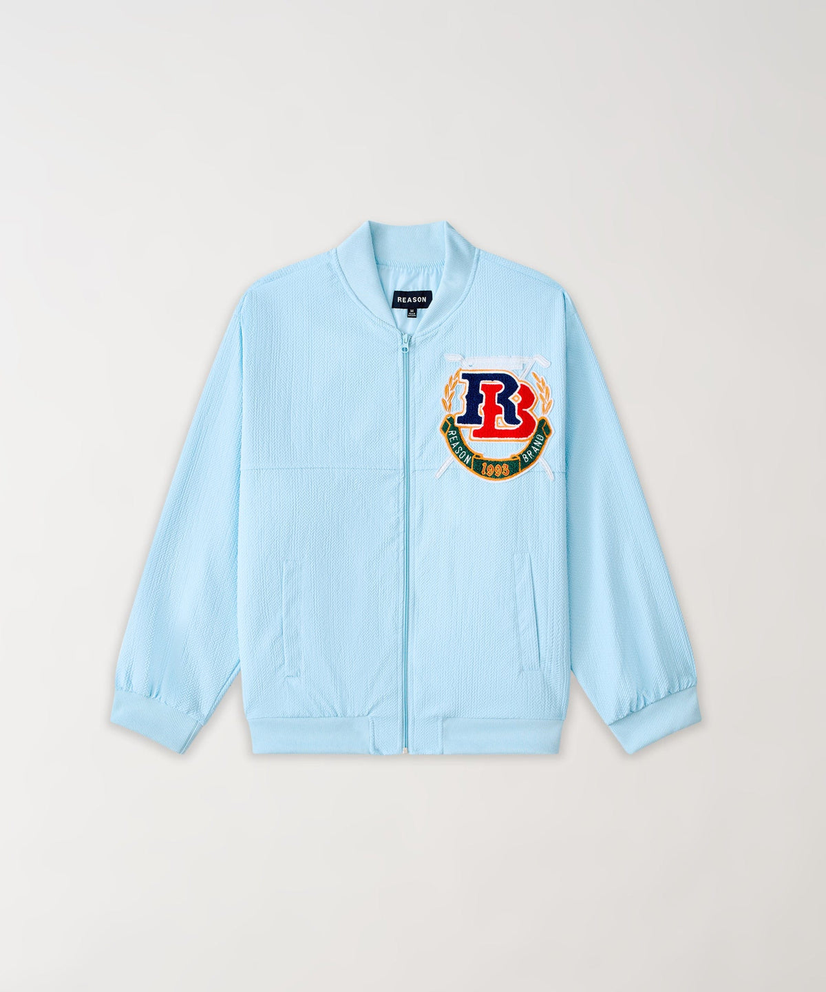 Coaches Chenille Jacket  - Light Blue